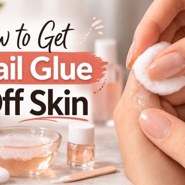 How to Get Nail Glue Off Skin